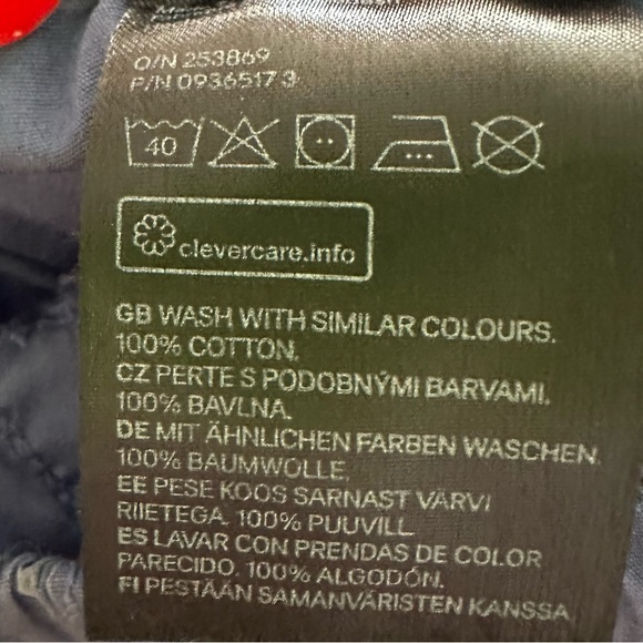 H&M Blue Palm Tree Baby/Toddler Shorts - Picture 3 of 3